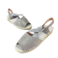 SA048 Szare Sandały Espadryle  (2).jpg