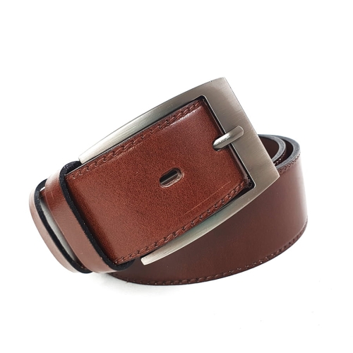 P015 Pasek Skórzany 4 cm Brązowy (8).jpg