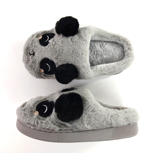 Kapcie Dziecięce Szare Panda (6).jpg