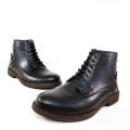MB019 Botki Trapery Męskie Skórzane Czarne Leader (2).jpg