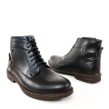 MB019 Botki Trapery Męskie Skórzane Czarne Leader (3).jpg