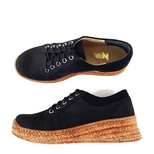 Półbuty Czarne Skórzane Nuwell
 238 (8).jpg