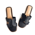 K099 Klapki Czarne z Paskami Kalma (1).jpg