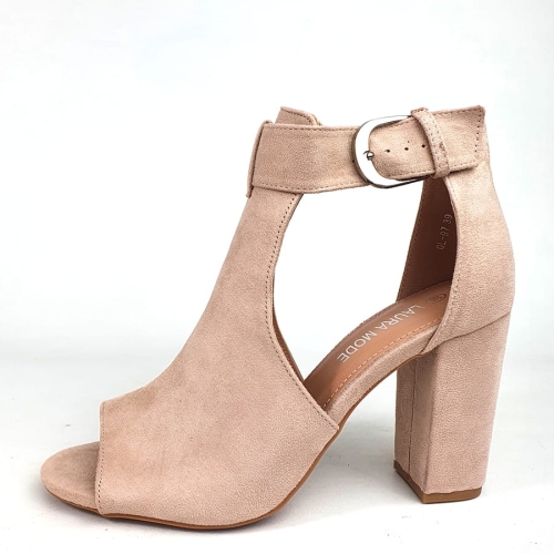 SA077 Sandały Na Słupku Cut Out Beżowe Tessi (6).jpg