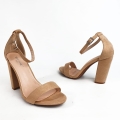 SA176 Sandały na Słupku Beżowwe New Kendall   (1).jpg