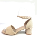 SA084 Sandały Beżowe na Słupku 5 cm Kendall (2).jpg
