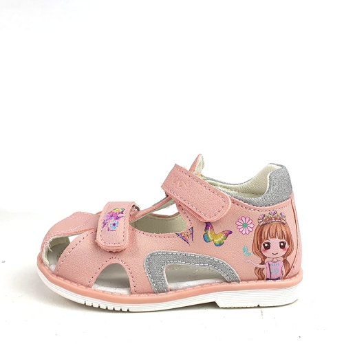 DZ071 Sandały Dziecięce Maluch Różowe  (2).jpg