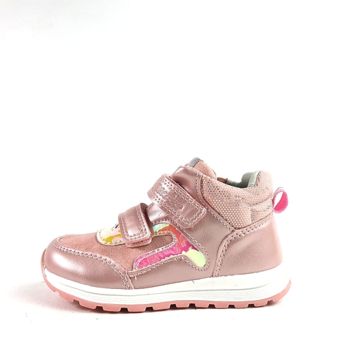 DZ099 Buty Sportowe Wysokie Dziecięce Różowe Clibee (2).jpg
