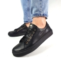 SP171 Czarne Sneakersy śkórzane Oleksy  (4).jpg