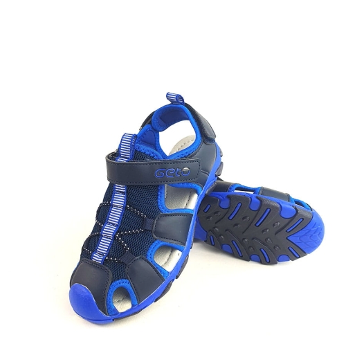DZ121 Sandały Sportowe Dziecięce Niebieskie Gelteo (17).jpg