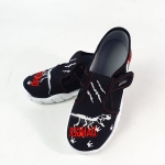 Kapcie Dziecięce Czarne Dinozaur Viggami