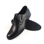 Półbuty Męskie Wizytowe Czarne