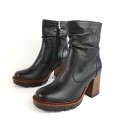 B178 Botki Czarne Skóra Na Słupku Polska Firma Aga 09859  (1).jpg