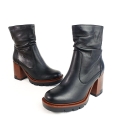 B178 Botki Czarne Skóra Na Słupku Polska Firma Aga 09859  (3).jpg