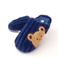Kapcie Dziecięce Granatowe Misie  ( (2).jpg