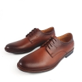 M086 Półbuty Męskie Skórzane Wizytowe Brązowe Iguana Leader (4).jpg