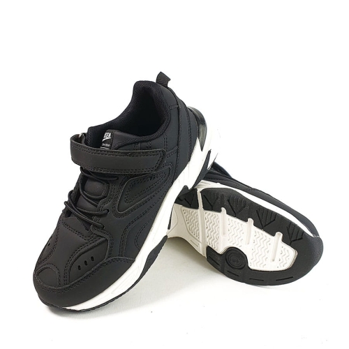 DZ183 Buty Sportowe Dziecięce Czarne Clibee   (5).jpg
