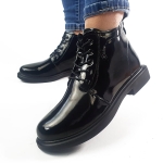 Borki Lakierowane Czarne Loretta Vitale  W2439417A