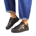 SP211 Czarne Sneakersy z Złotymi Ozdobomi Euphros (3).jpg