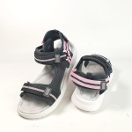 Sandały  Sportowe Dziecięce Szaro Różowe Gelteo 