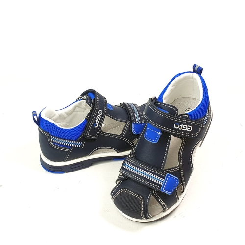 DZ198 Sandały Dziecięce Mały Chłopiec Niebieskie Gelteo (2).jpg