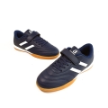 DZ198 Buty Sportowe Dziecięce Halówki z Paskami Granatowe 3.jpg