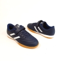 DZ198 Buty Sportowe Dziecięce Halówki z Paskami Granatowe 4.jpg