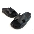 K273 Czarne Klapki na Grubej Podeszwie z Pianki Arri (3).jpg