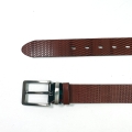 P137 Pasek Skórzany Męski Brązowy z Klasyczną Klamrą 3 cm  (2).jpg