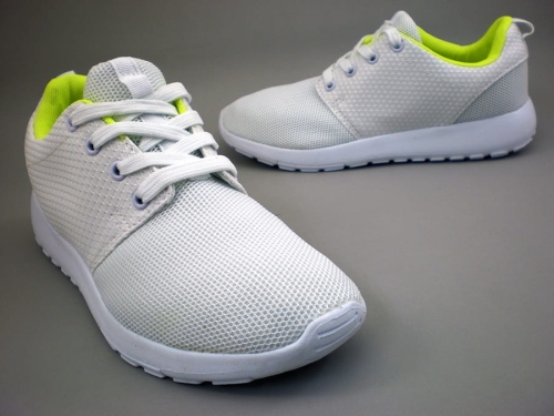 Lekkie Białe Buty Sportowe Roshe