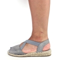 SA048 Szare Sandały Espadryle  (3).JPG
