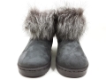 Śniegowce Szare z Futerkiem Dziecięce Emu