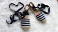 Sandały Espadryle Marynarskie