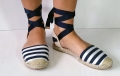 Sandały Espadryle Marynarskie